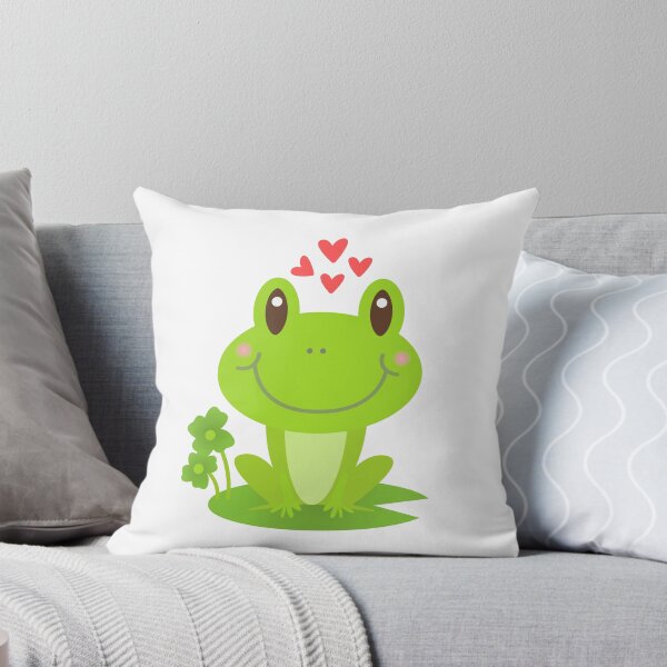 Item preview, Funny Cute Frog Wallpaper designed and sold by MKD-Artz.
