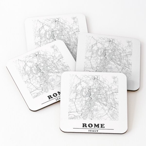 Item preview, Minimal Rome Map designed and sold by Enea Kelo.