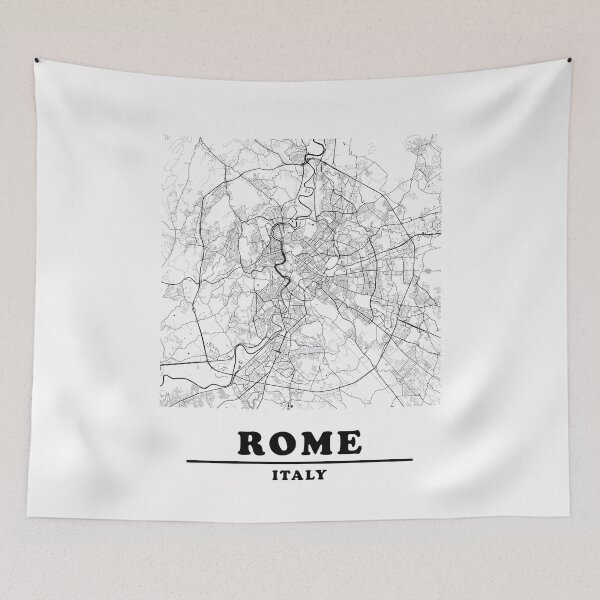 Item preview, Minimal Rome Map designed and sold by Enea Kelo.