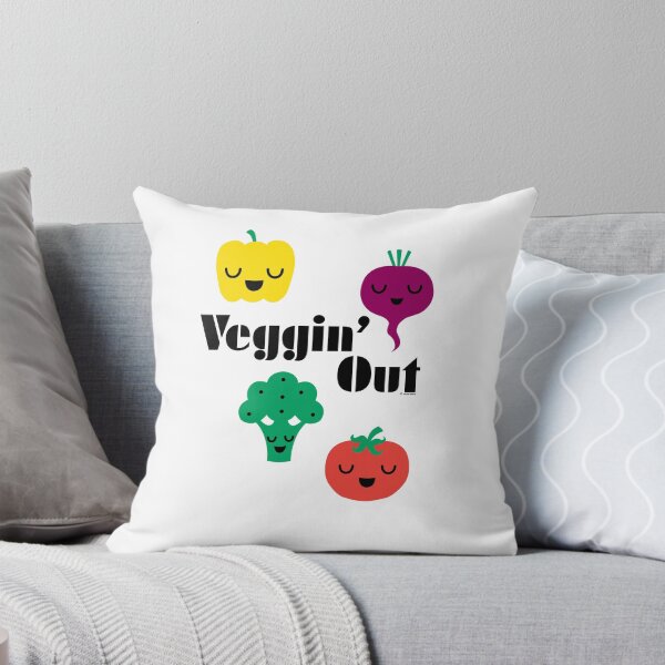 Item preview, veggin' Out (black type)  designed and sold by Andi Bird.