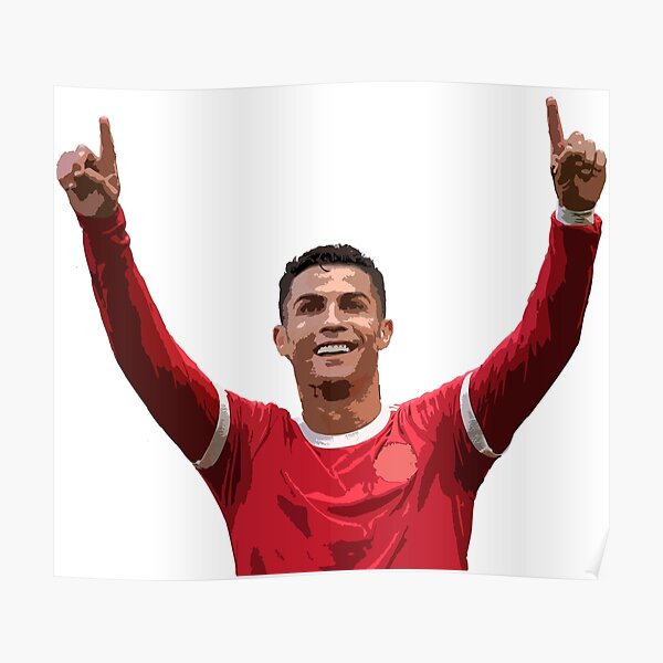 "Cristiano Ronaldo" Poster for Sale by raffrasta Redbubble