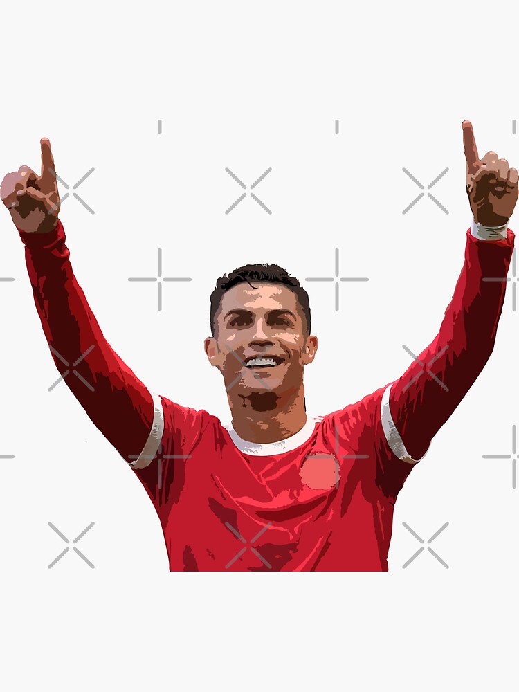 Happy Cristiano Ronaldo Sticker by rafraichisssant studio for iOS & Android