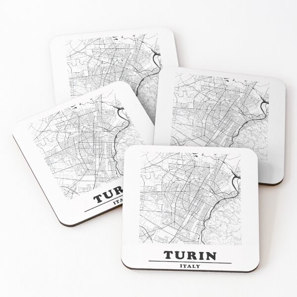 Item preview, Minimal Turin Map designed and sold by Enea Kelo.