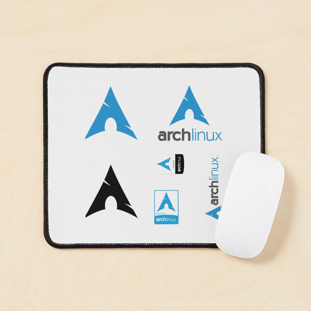 "Arch Linux Set" Sticker for Sale by FavnCraftsh | Redbubble