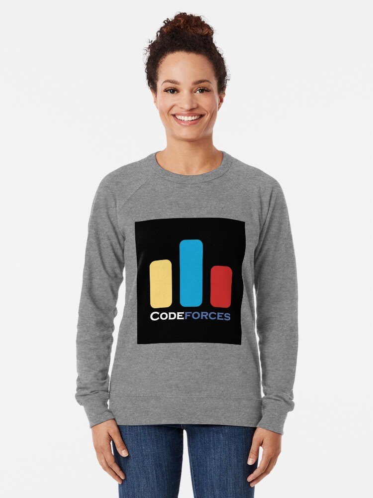 Codeforces Official Dark     Lightweight Sweatshirt