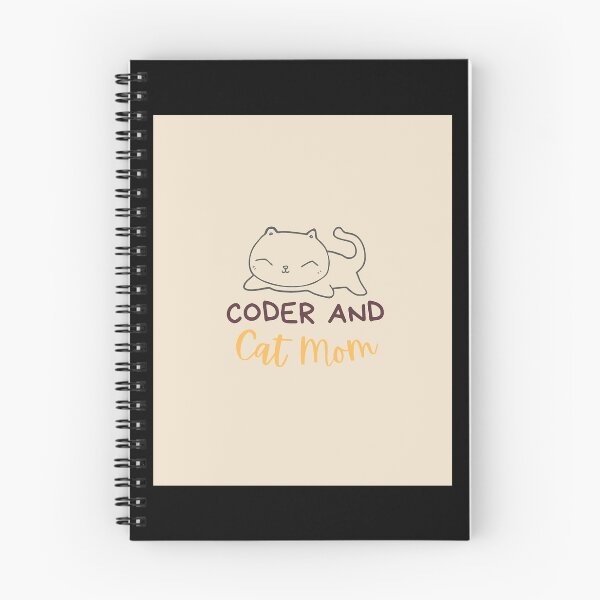 Item preview, Coder and Cat mom CodingCoder software engineer developer programmer geek STEM Graphic designed and sold by FavnCraftsh.