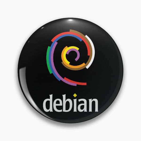Item preview, Dark Color Debian Linux designed and sold by FavnCraftsh.