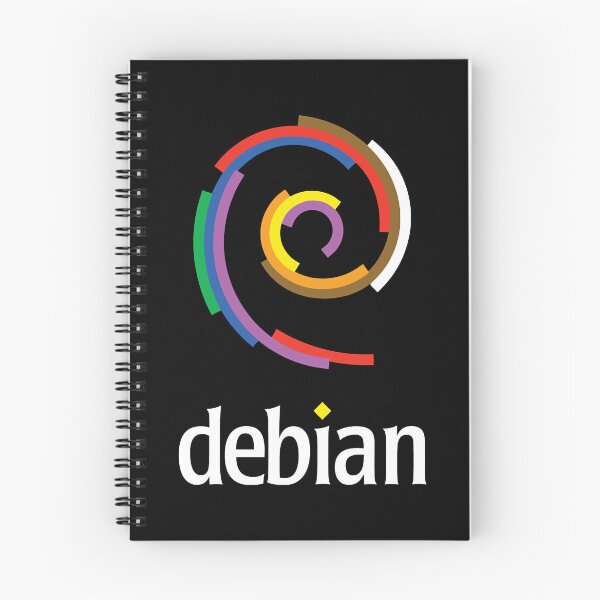 Item preview, Dark Color Debian Linux designed and sold by FavnCraftsh.