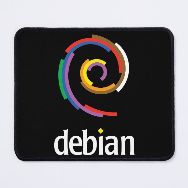 Item preview, Dark Color Debian Linux designed and sold by FavnCraftsh.