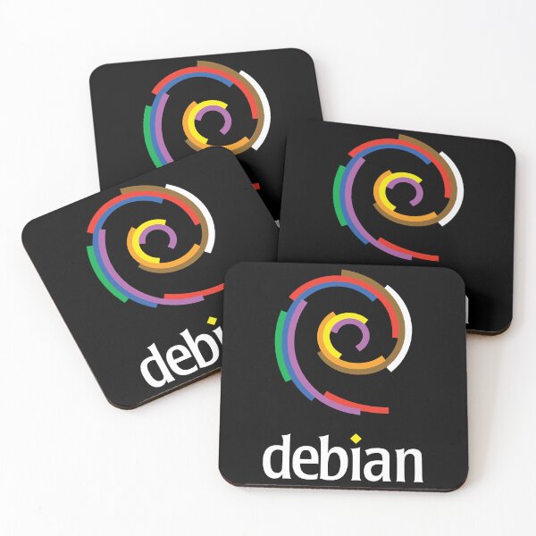Item preview, Dark Color Debian Linux designed and sold by FavnCraftsh.