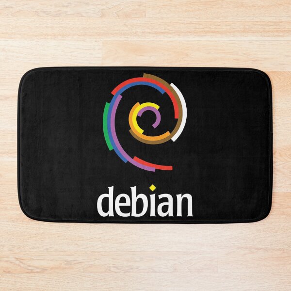 Item preview, Dark Color Debian Linux designed and sold by FavnCraftsh.