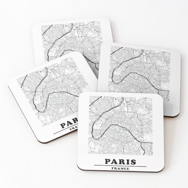 Item preview, Minimal Paris Map designed and sold by Enea Kelo.