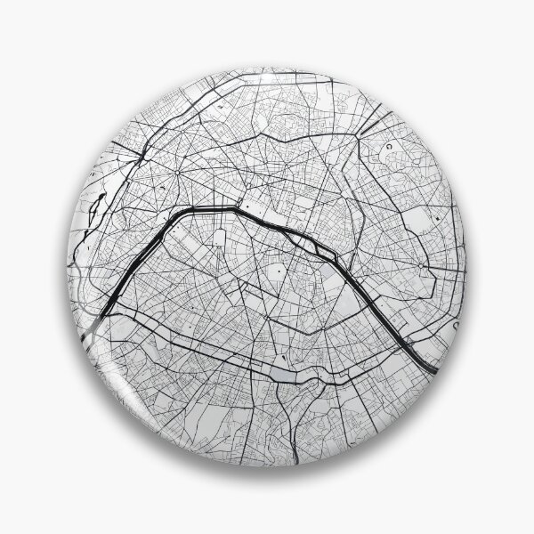 Item preview, Minimal Paris Map designed and sold by Enea Kelo.