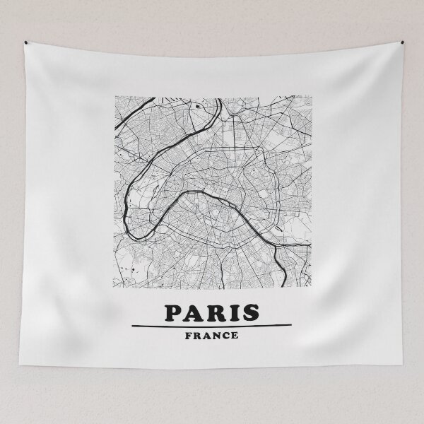 Item preview, Minimal Paris Map designed and sold by Enea Kelo.