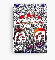 unruly mess Canvas Print