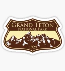 Grand Teton National Park Sticker