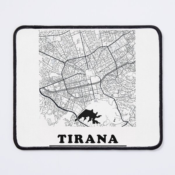 Item preview, Minimal Tirana Map designed and sold by Enea Kelo.