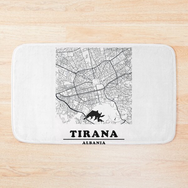 Item preview, Minimal Tirana Map designed and sold by Enea Kelo.