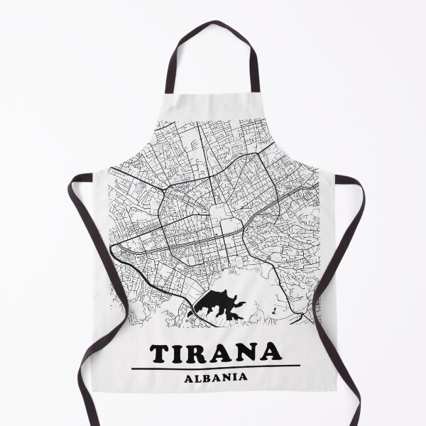 Item preview, Minimal Tirana Map designed and sold by Enea Kelo.