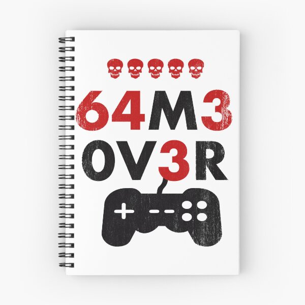 Item preview, Game Over leet code style - 64m3 0v3r - Red and black designed and sold by FavnCraftsh.