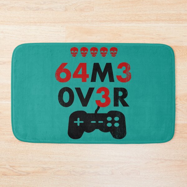 Item preview, Game Over leet code style - 64m3 0v3r - Red and black designed and sold by FavnCraftsh.