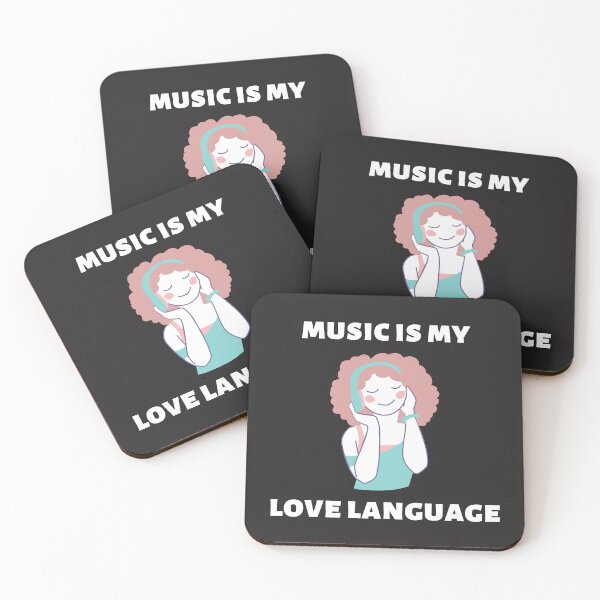 Item preview, music is my love language sharing music is my love language designed and sold by Harshler-Art.