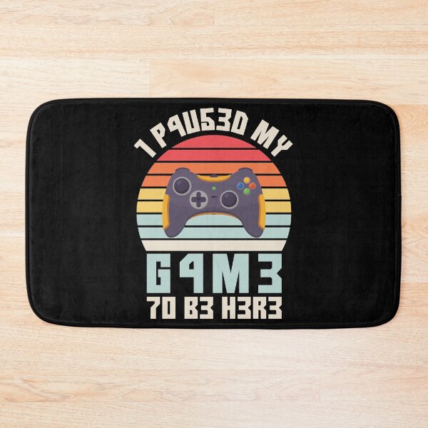 Item preview, I Paused My Game To Be Here Vintage Gamer Gift     designed and sold by FavnCraftsh.