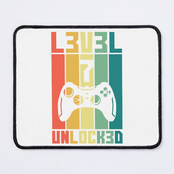 Item preview, Level 7 Unlocked Vintage Gamer 7th Birthday Gift   designed and sold by FavnCraftsh.