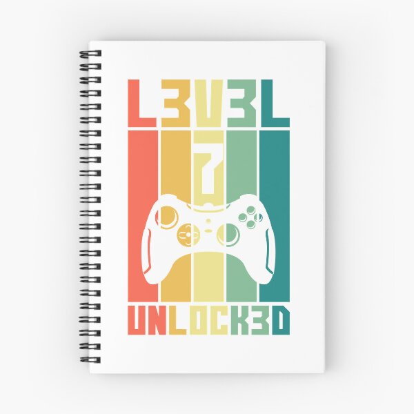 Item preview, Level 7 Unlocked Vintage Gamer 7th Birthday Gift   designed and sold by FavnCraftsh.