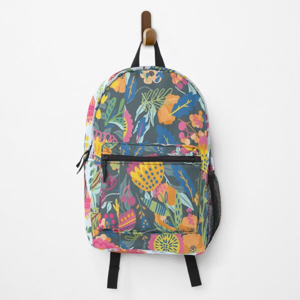 Item preview, BackPack flower pattern art designed and sold by sami david ⭐⭐⭐⭐⭐.