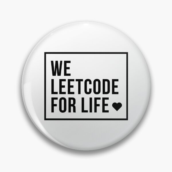 Item preview, We Leetcode For Life(heart) designed and sold by FavnCraftsh.