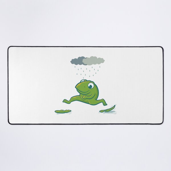Item preview, Funny Cute Frog Wallpaper designed and sold by MKD-Artz.