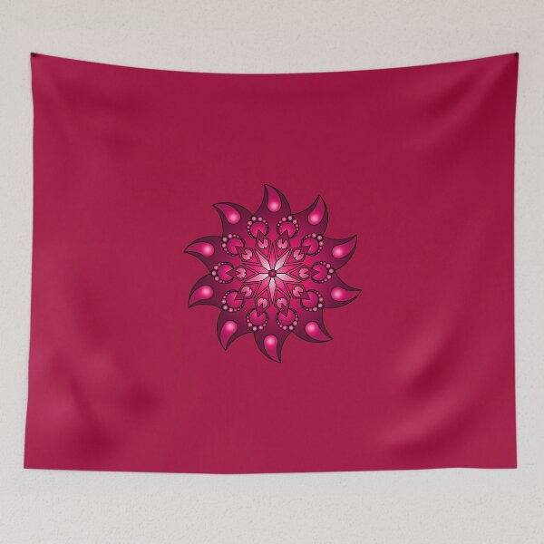 Item preview, Intense fushia mandala designed and sold by Yuna Hariken.