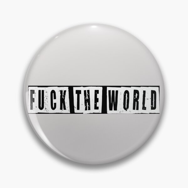Item preview, Fuck The World  designed and sold by HiddenStar02.