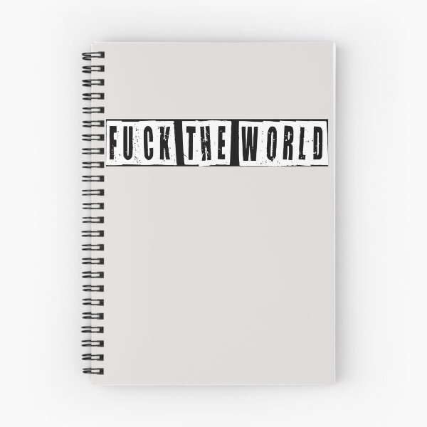 Item preview, Fuck The World  designed and sold by HiddenStar02.