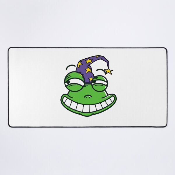 Item preview, Funny Cute Frog Wallpaper designed and sold by MKD-Artz.
