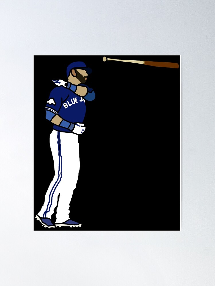 Jose Bautista Rougned Odor Punch Poster Canvas Print Framed 