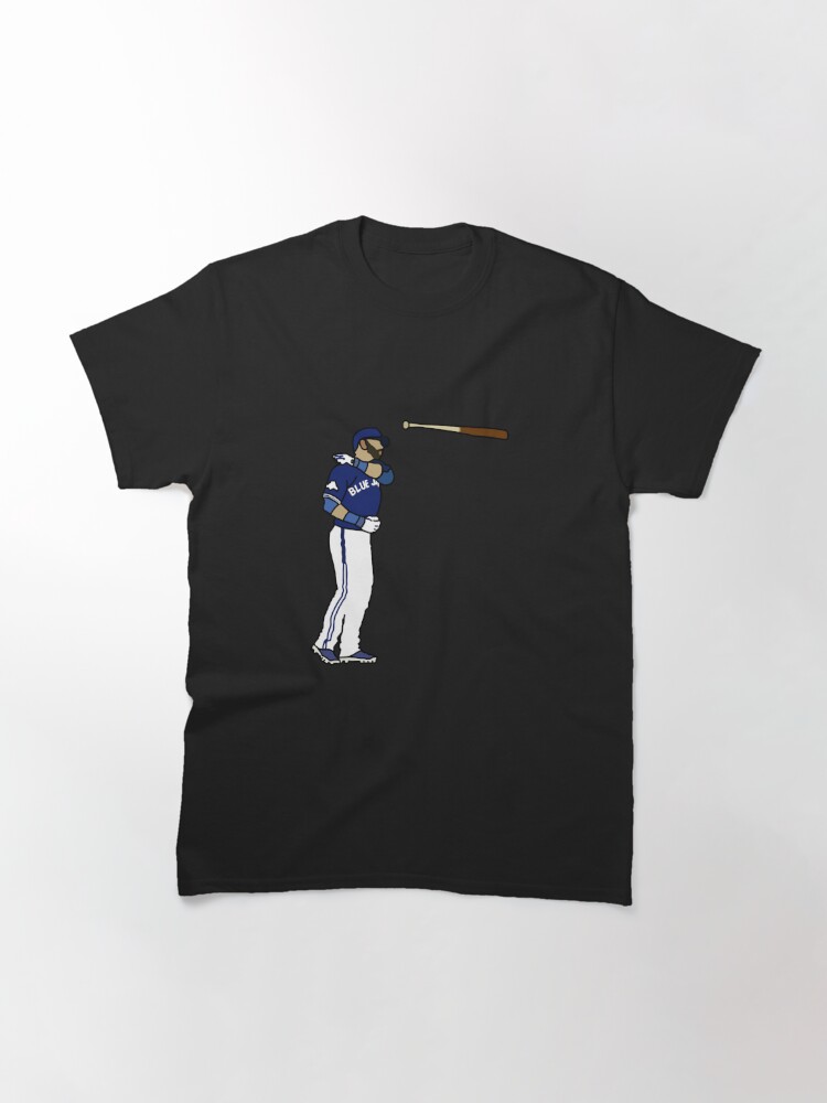 Jose bautista bat flip Sticker for Sale by frankkrupa