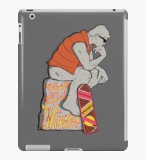 Think Mcfly, Think! iPad Case/Skin