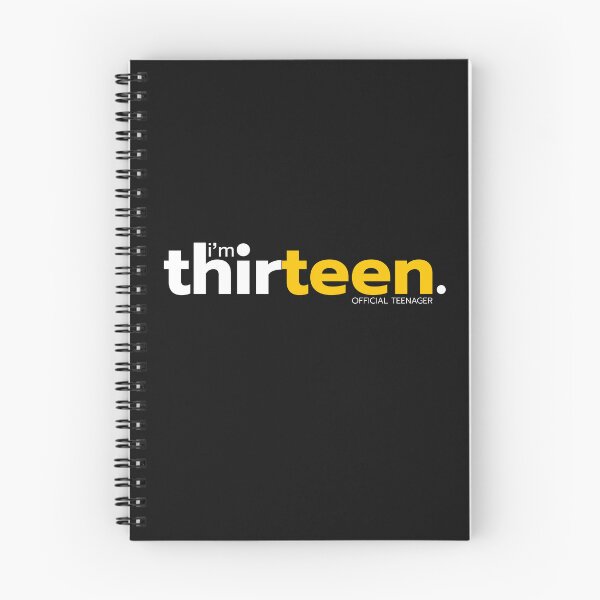 Item preview, I'm Thirteen Official Teenager 13 Years Old, 13th birthday designed and sold by NH2019.
