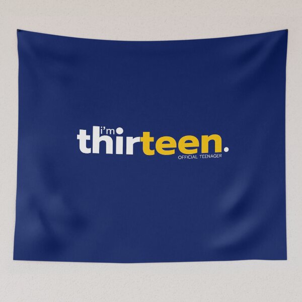 Item preview, I'm Thirteen Official Teenager 13 Years Old, 13th birthday designed and sold by NH2019.
