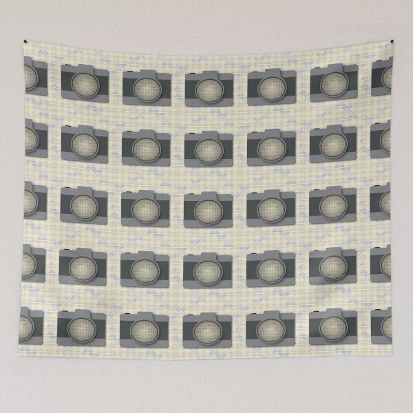 Item preview, Camera with Triangle Pattern designed and sold by vickennobile.