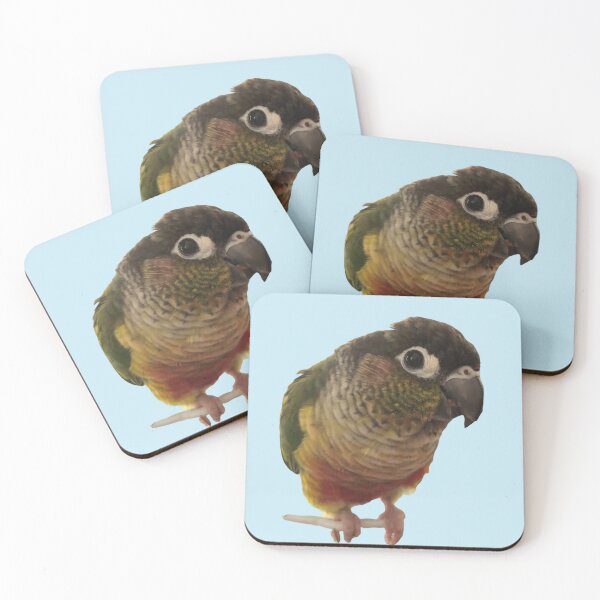 Item preview, Green Cheek Conure design | Conure | Small Parrot | Parakeet | Parrot lover designed and sold by TatianaLG.