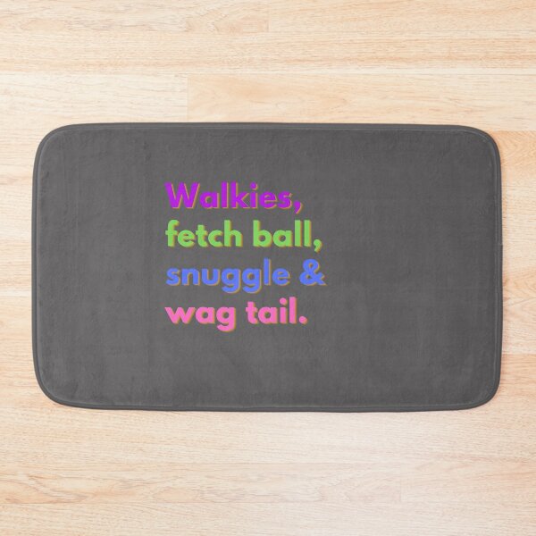 Item preview, What a dog loves typography  designed and sold by kookycomet.