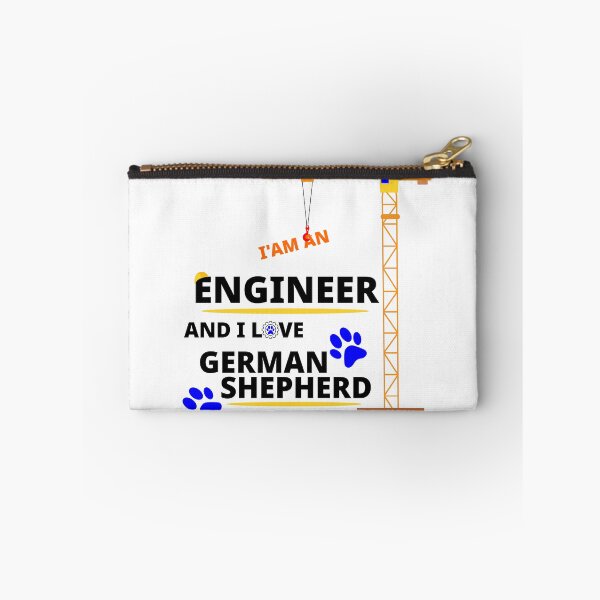 Item preview, i am a engineer and i love German Shepherd designed and sold by Jadir.