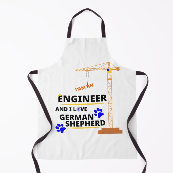 Item preview, i am a engineer and i love German Shepherd designed and sold by Jadir.