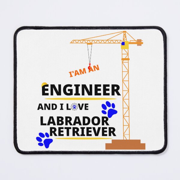 Item preview, i am a engineer and i love Labrador Retriever designed and sold by Jadir.