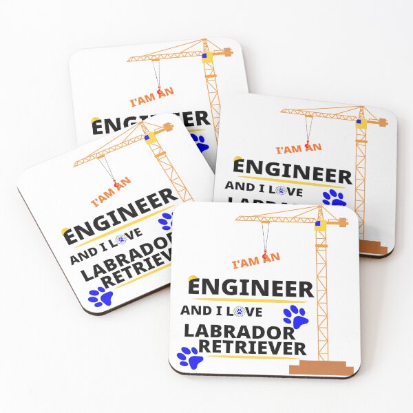 Item preview, i am a engineer and i love Labrador Retriever designed and sold by Jadir.