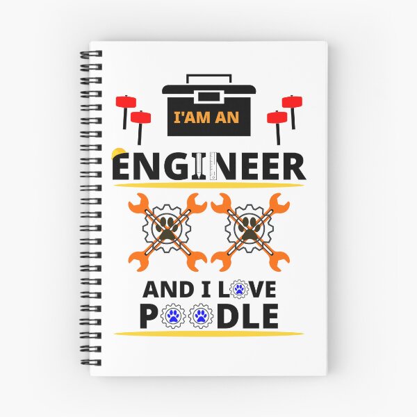 Item preview, i am a engineer and i love Poodle designed and sold by Jadir.