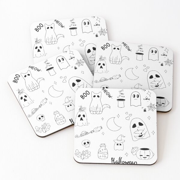 Item preview, Halloween doodles  designed and sold by MooRoar.